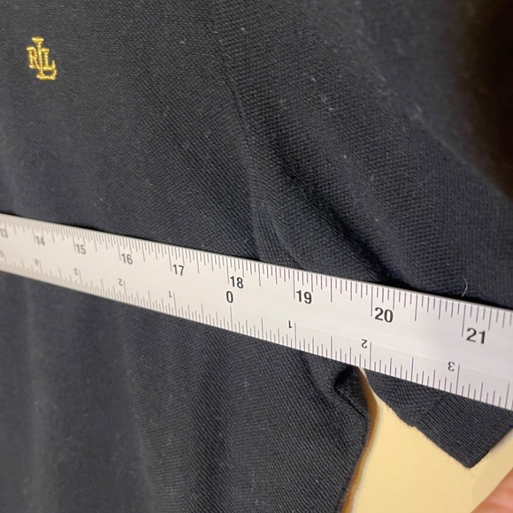 RL Black Polo Shirt with Logo - Picture 7 of 8